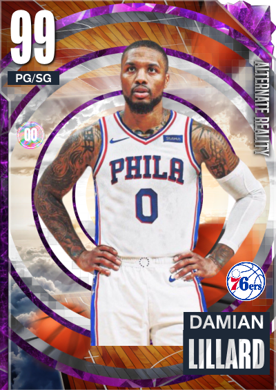 NBA 2K23 | 2KDB Custom Card (Damian Lillard Alternate Reality)