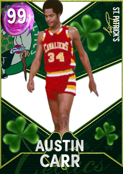 Irish nba player Austin Carr Happy S.T. Patty’s day!