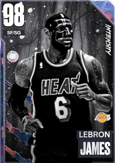 Intensity LeBron James