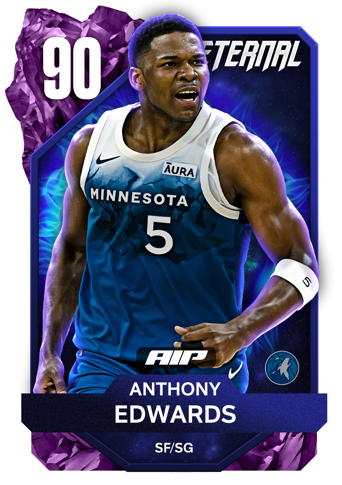 quick attempt at a 2k25 card