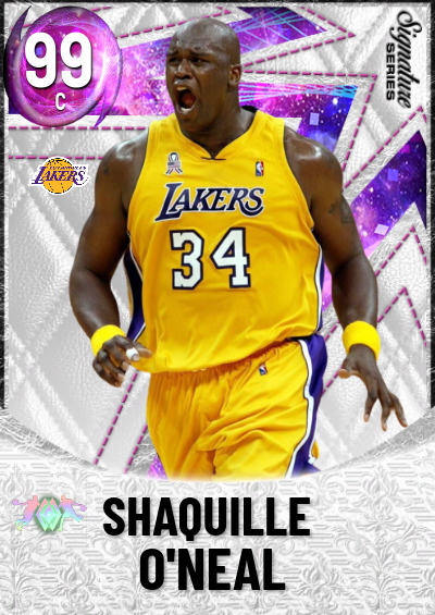 NBA 2K22 2KDB Custom Card All Time Duos Shaquille O Neal nba-2k22-2kdb-custom-card-all-time-duos-shaquille-o-neal