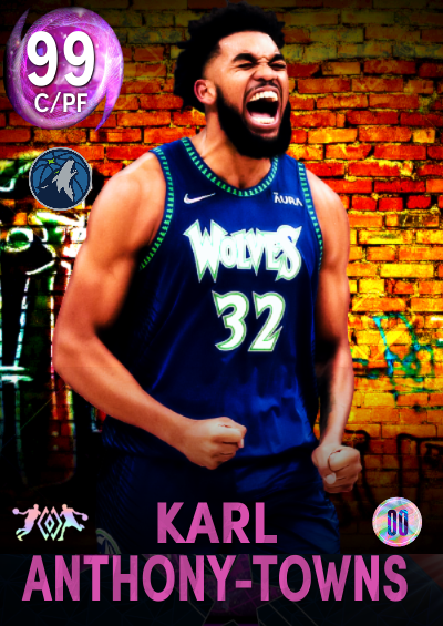 NBA 2K22 | 2KDB Custom Card (karl-anthony-towns)