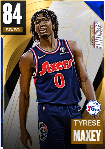 NBA 2K23 | 2KDB Custom Card (Tyrese Maxey)