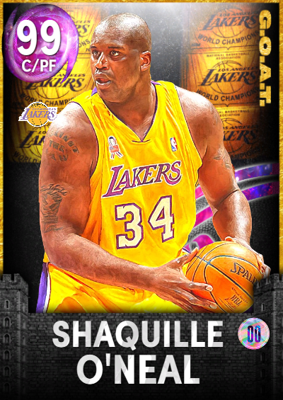 NBA 2K22 | 2KDB Custom Card (SHAQ 2K22 G.O.A.T CARD)