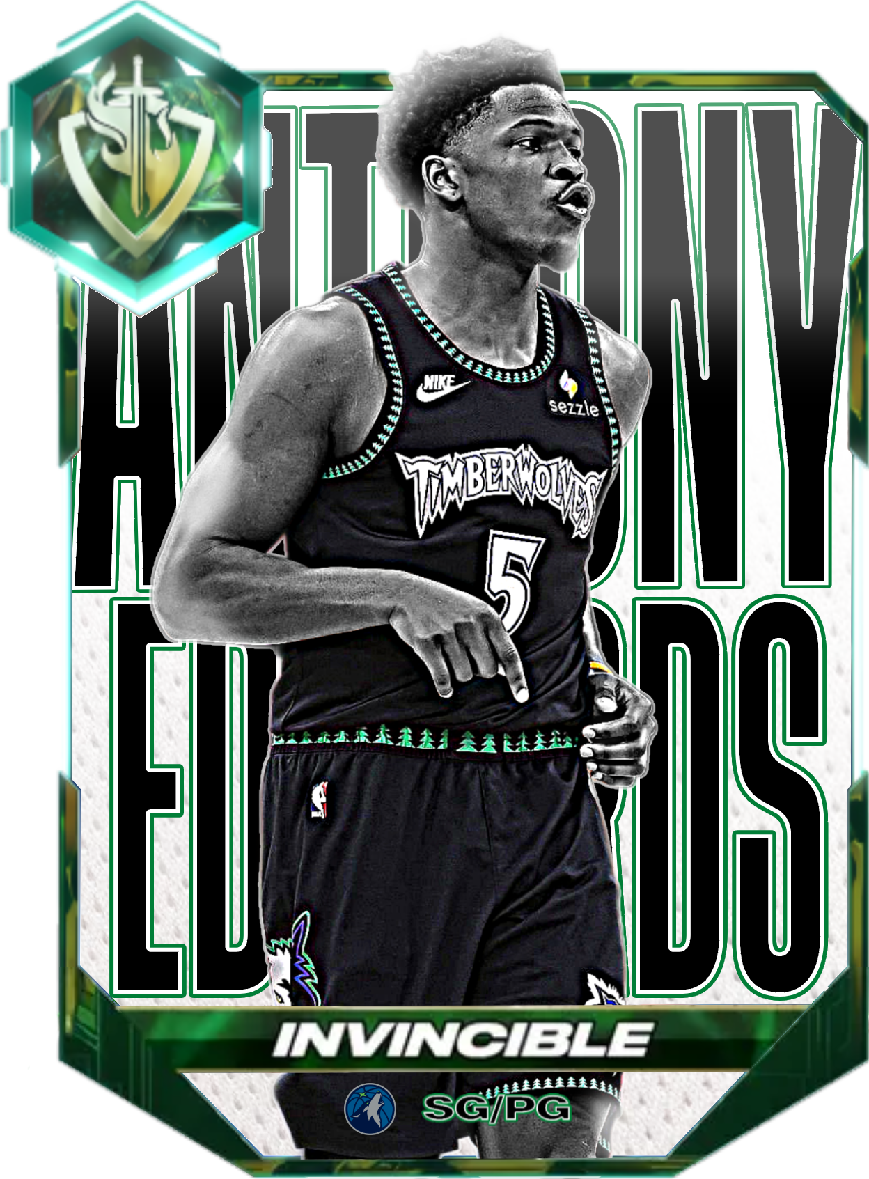 INVINCIBLE ANTHONY EDWARDS