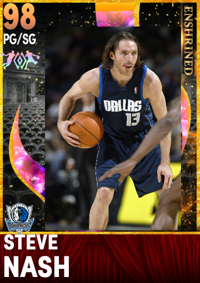 NBA 2K21 | 2KDB Custom Card (Enshrined Steve Nash)