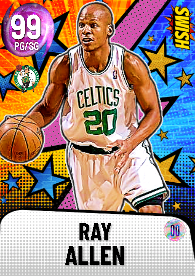 NBA 2K22 | 2KDB Custom Card (Ray Allen)