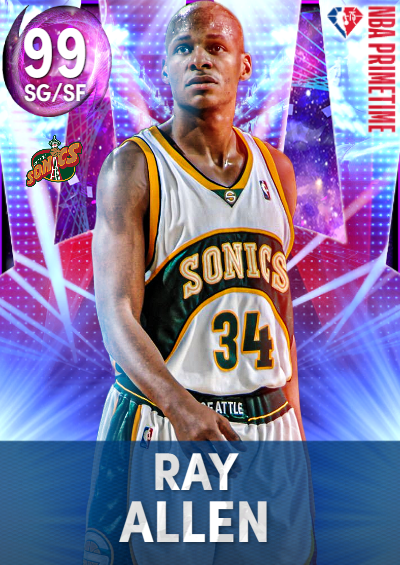 NBA 2K22 | 2KDB Custom Card (ray allen)