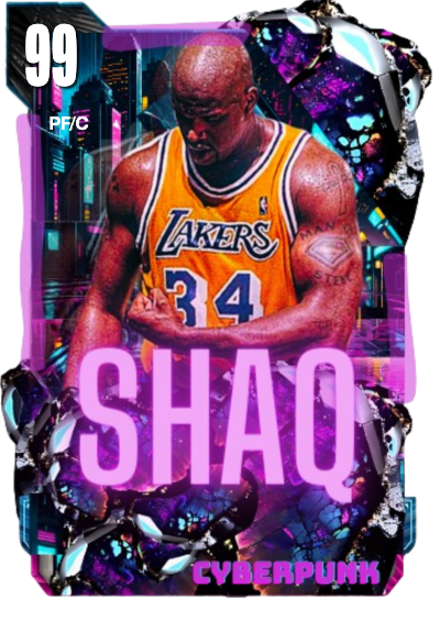 Shaquille O'Neal 2K24 Cyberpunk Special Edition