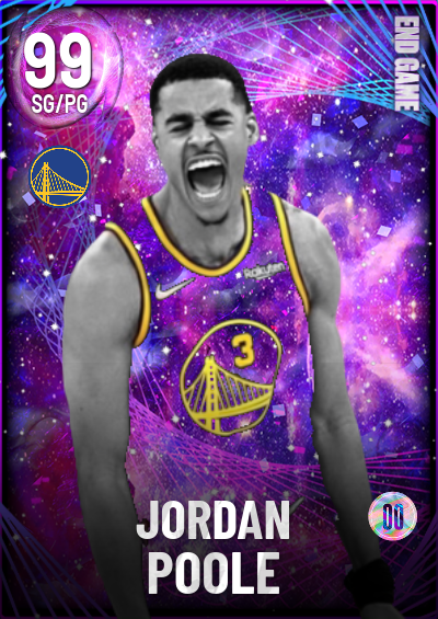 NBA 2K23  2KDB Galaxy Opal Jordan Poole (98) Complete Stats