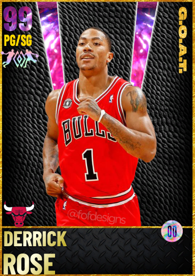 NBA 2K21 | 2KDB Custom Card (Goat Drose )