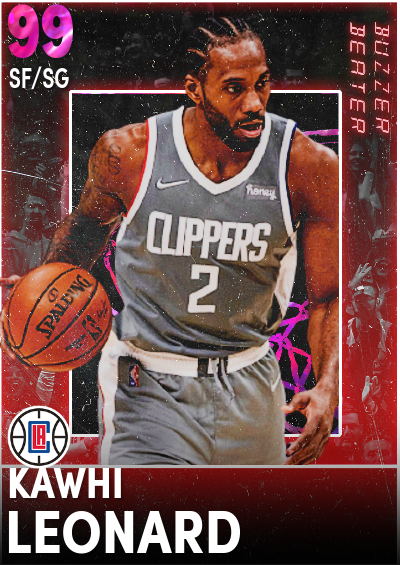 NBA 2K21 | 2KDB Custom Card (kawhi leonard)