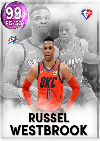 NBA 2K22 | 2KDB Custom Card (Remember Mvp Russ)