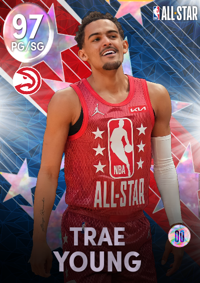 NBA 2K22 | 2KDB Custom Card (TRAE YOUNG)