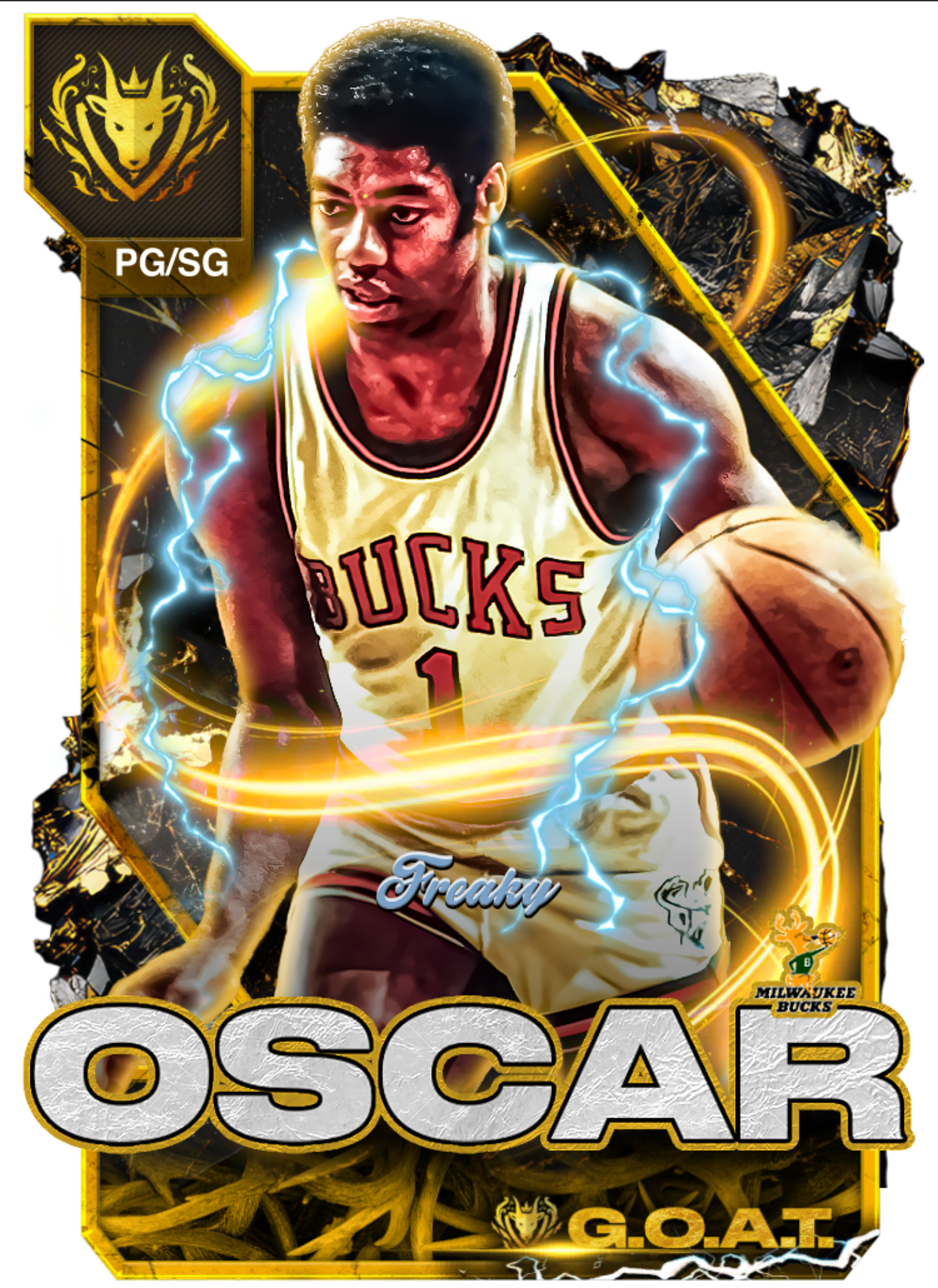 NBA 2K26 | 2KDB MyTEAM NBA 2K Custom Card (GOAT/Invincibles