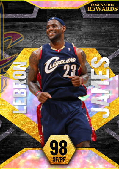 NBA 2K22 | 2KDB Custom Card (Lebron jahamas)