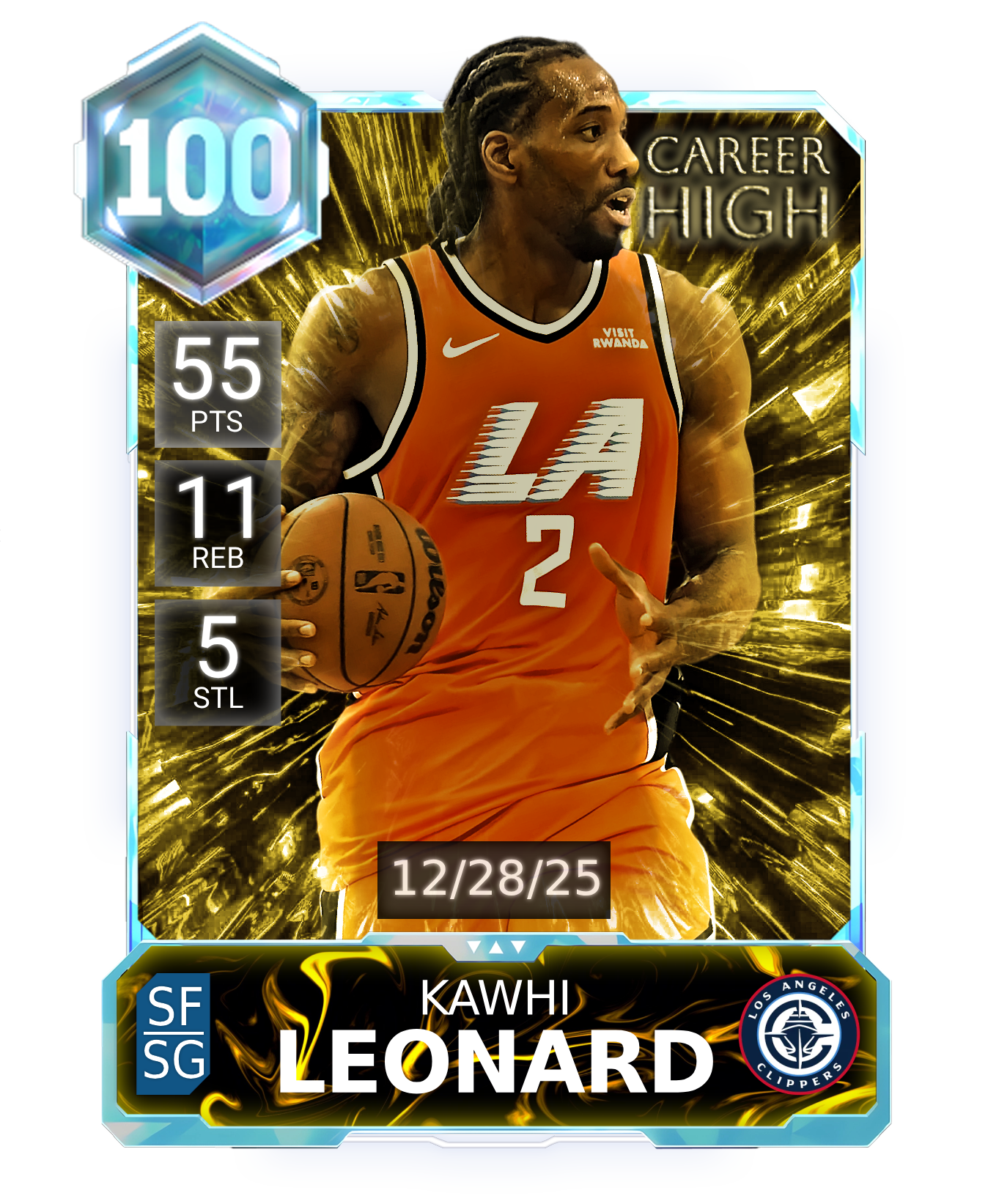 Career-High Kawhi