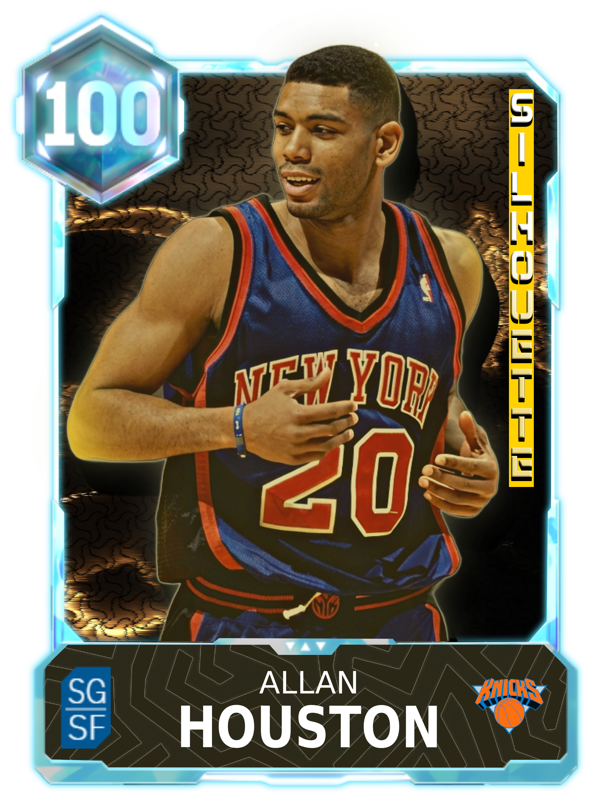 Mr Sharpshooter of the 90s himself ALLAN HOUSTON!
