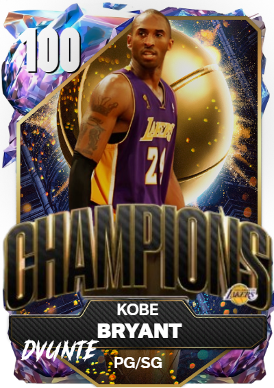 (I want to work on the lighting more) (CHAMPIONS) Kobe Bryant