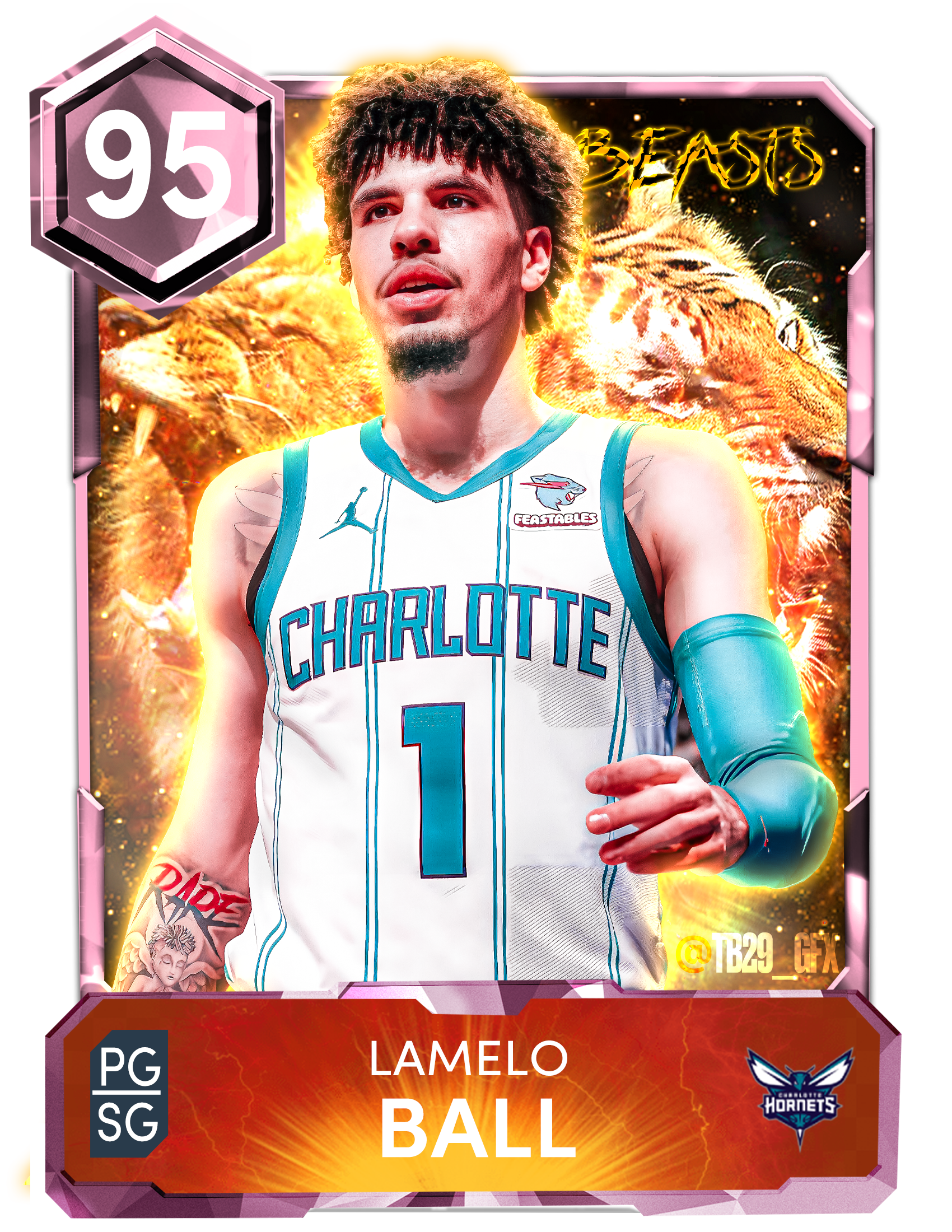 Beasts Lamelo Ball (2k22 template remake)