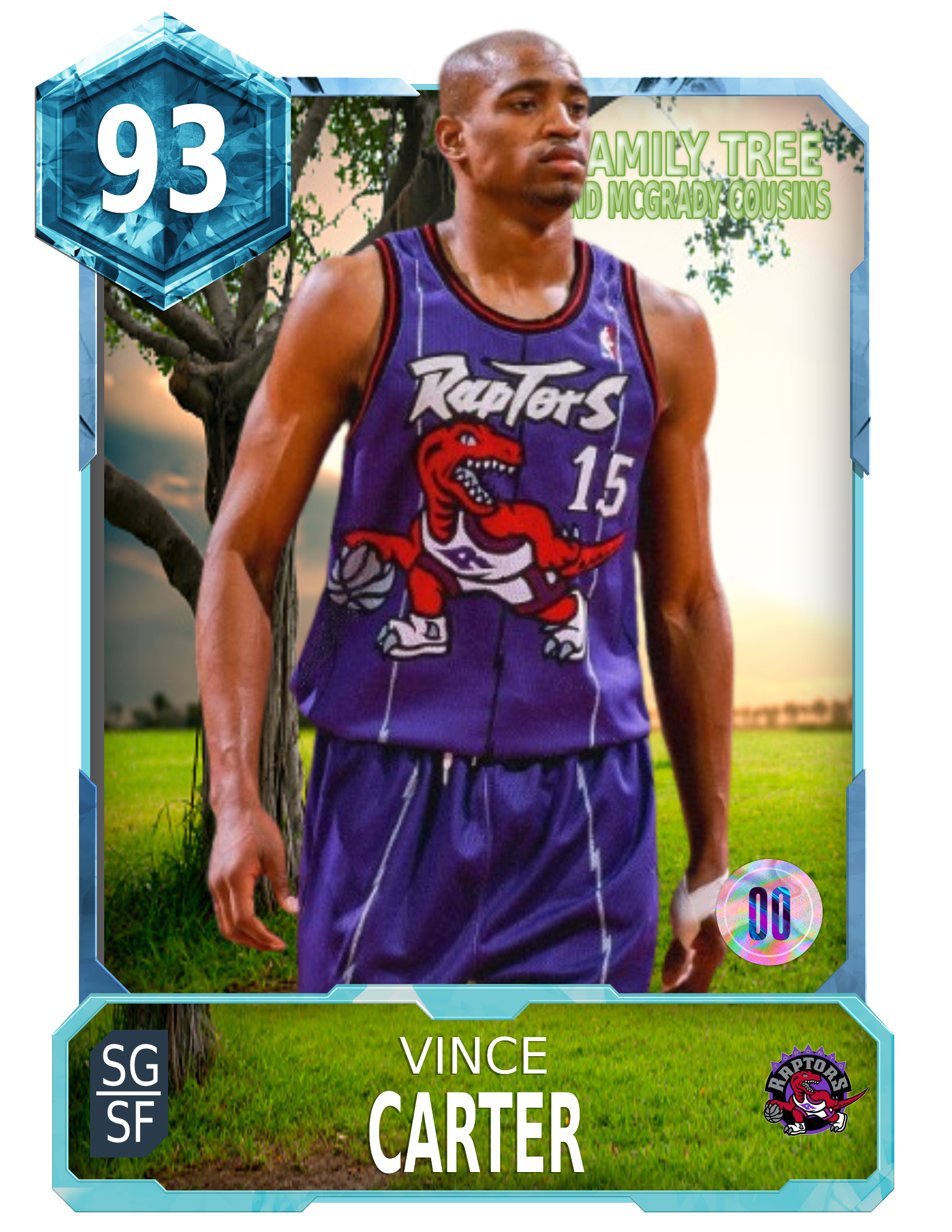 vince carter family trees 7/9