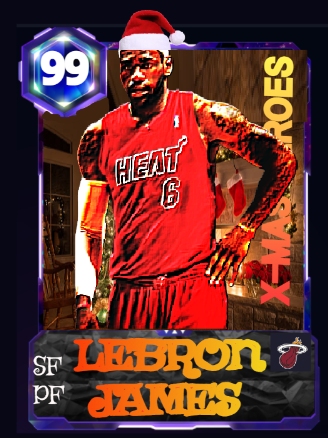 5/6 X-MAS Heroes Lebron James
