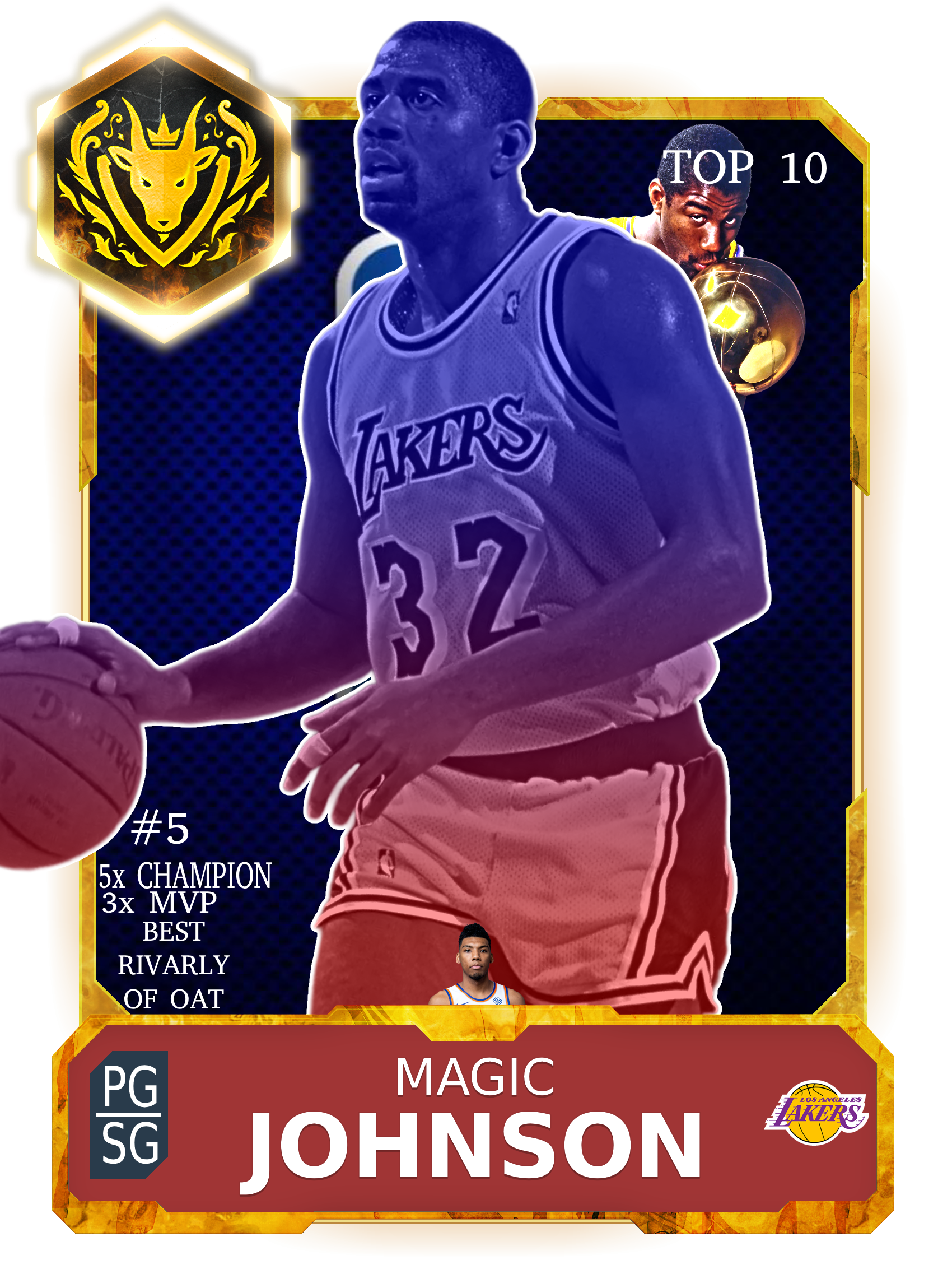 #5 Magic Johnson