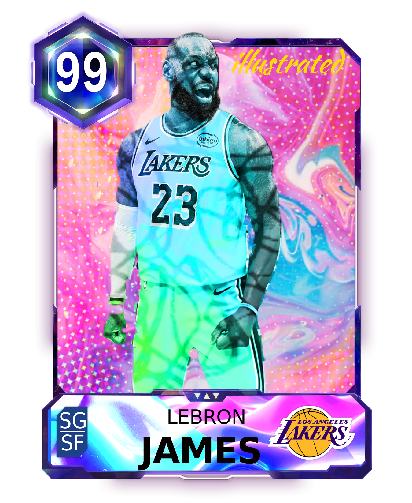 illustrated Lebron