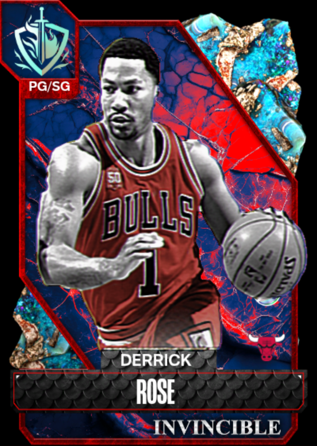 Invincible Derrick Rose 