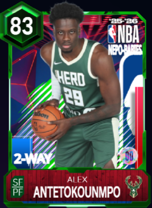 Nepo-Babies Alex Antetokounmpo 1/9