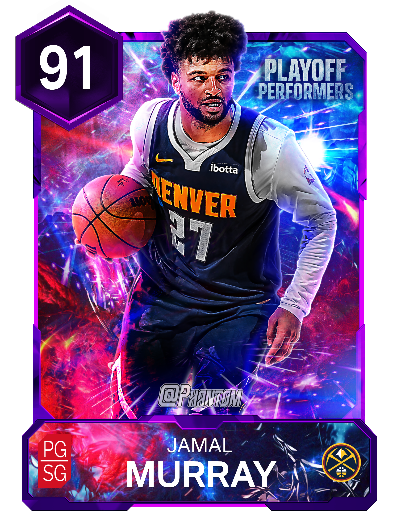 NBA 2K25 | 2KDB MyTEAM NBA 2K Custom Card (murray goes crazy