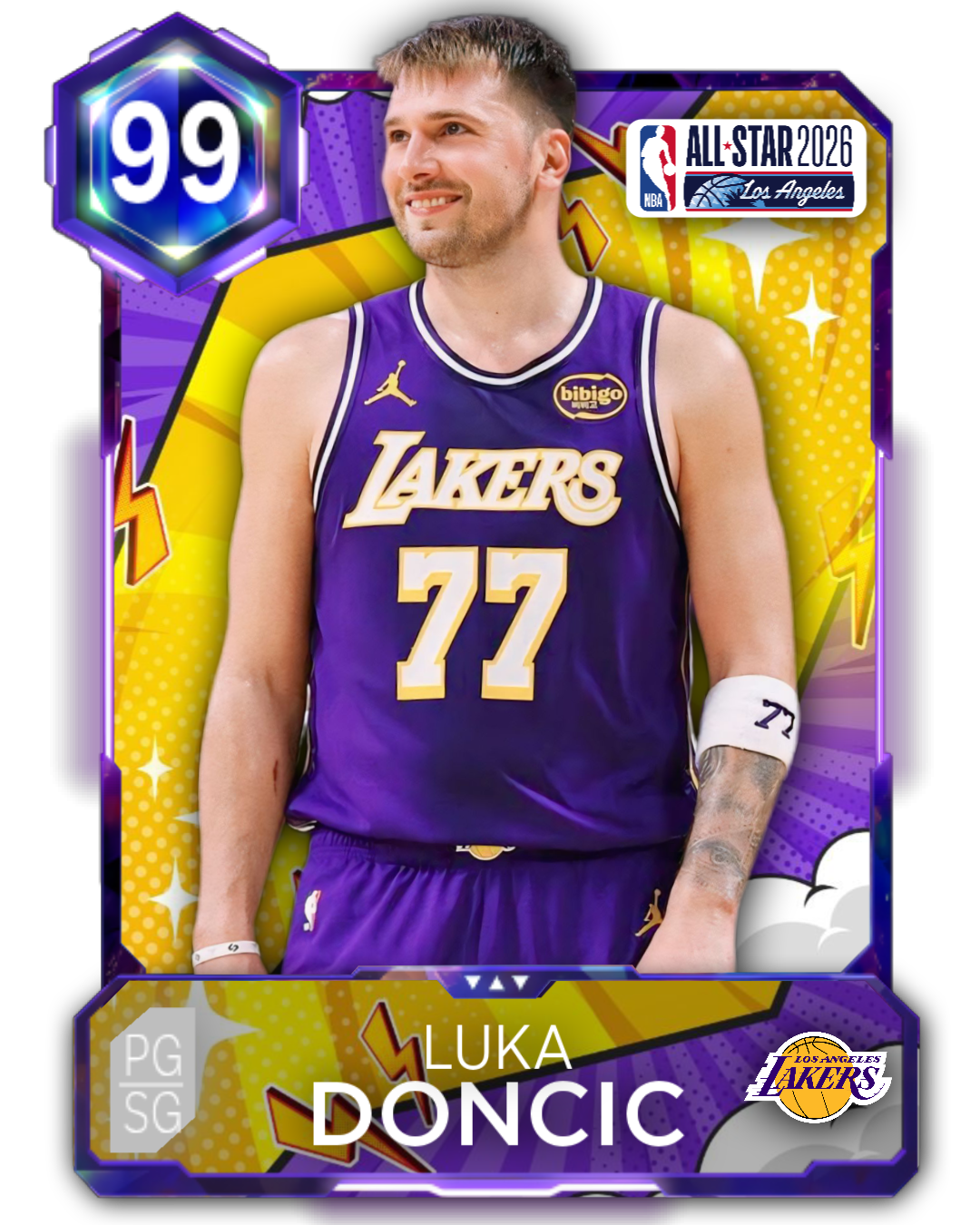 luka all star card