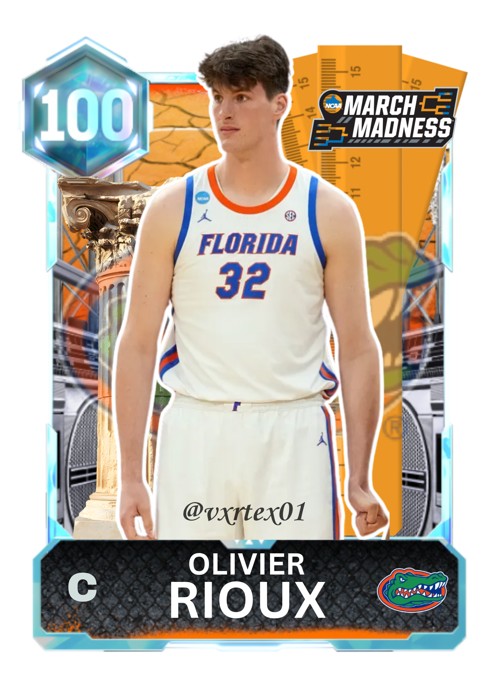 March Madness: 100 OVR Olivier Rioux