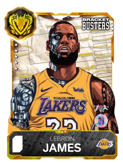 LeBron James Bracket Busters G.O.A.T. Card