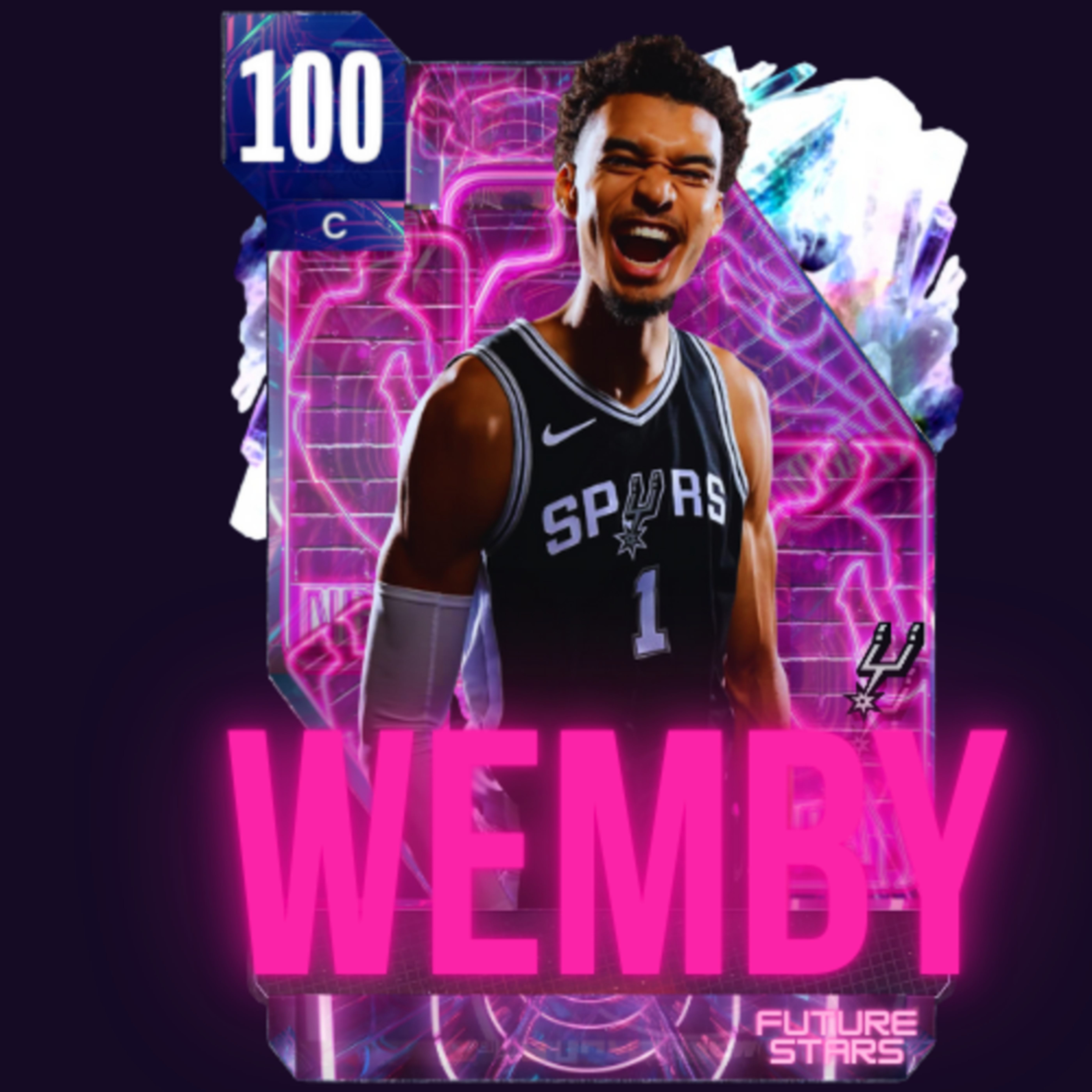 Victor Wembanyama NBA 2K24 100 OVR Future Stars
