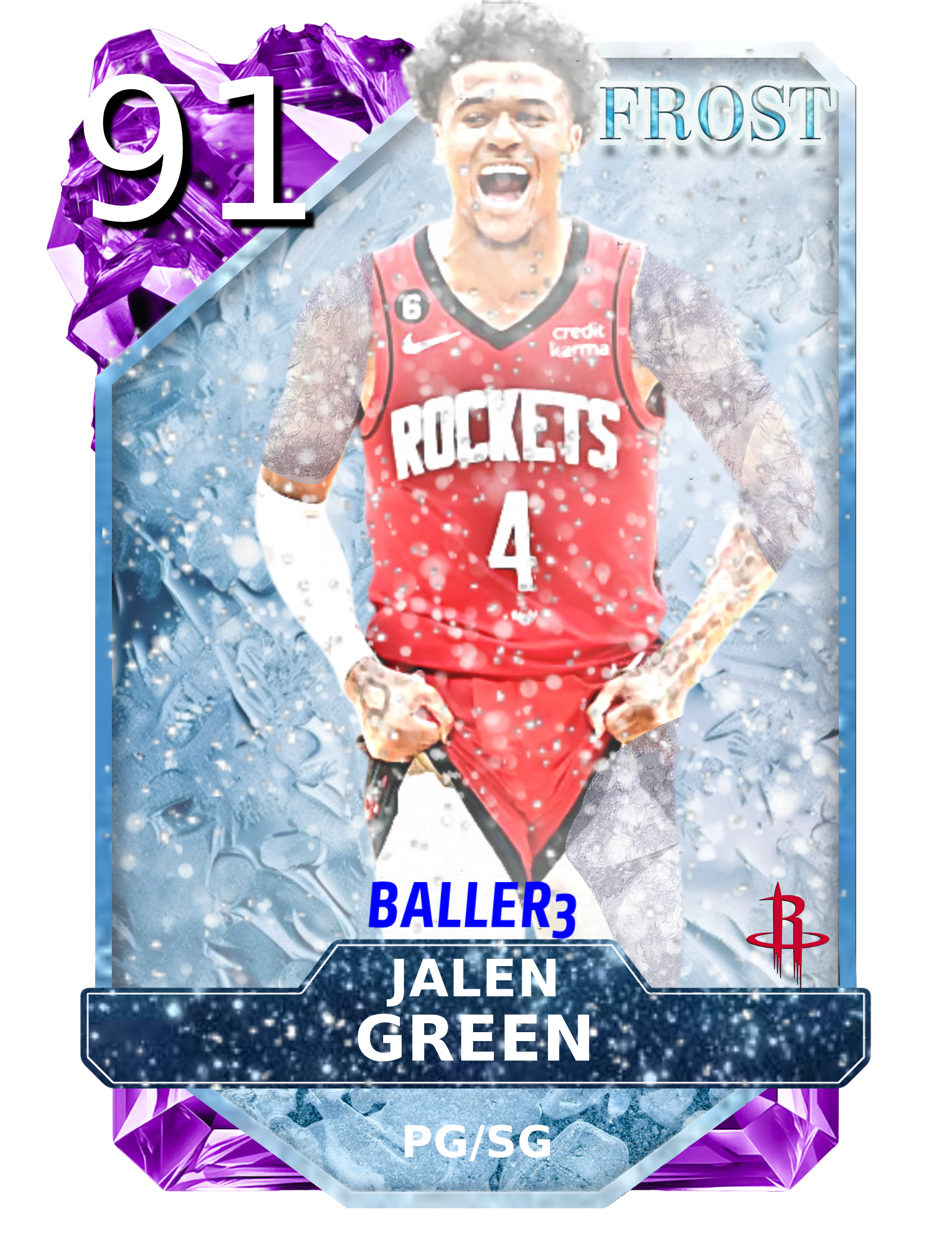 this is my third time posting this/ Jalen green frost. this is gonna be whole set