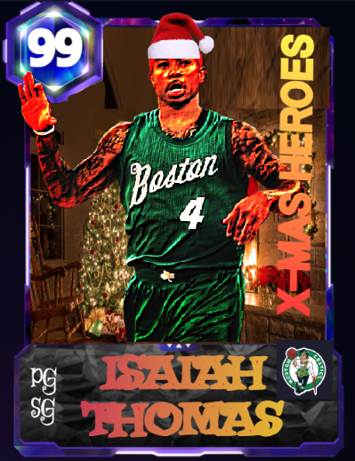 3/6 X-Mas Heroes Isaiah Thomas