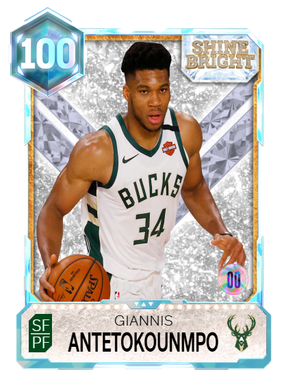  100ovr Shine Bright Giannis