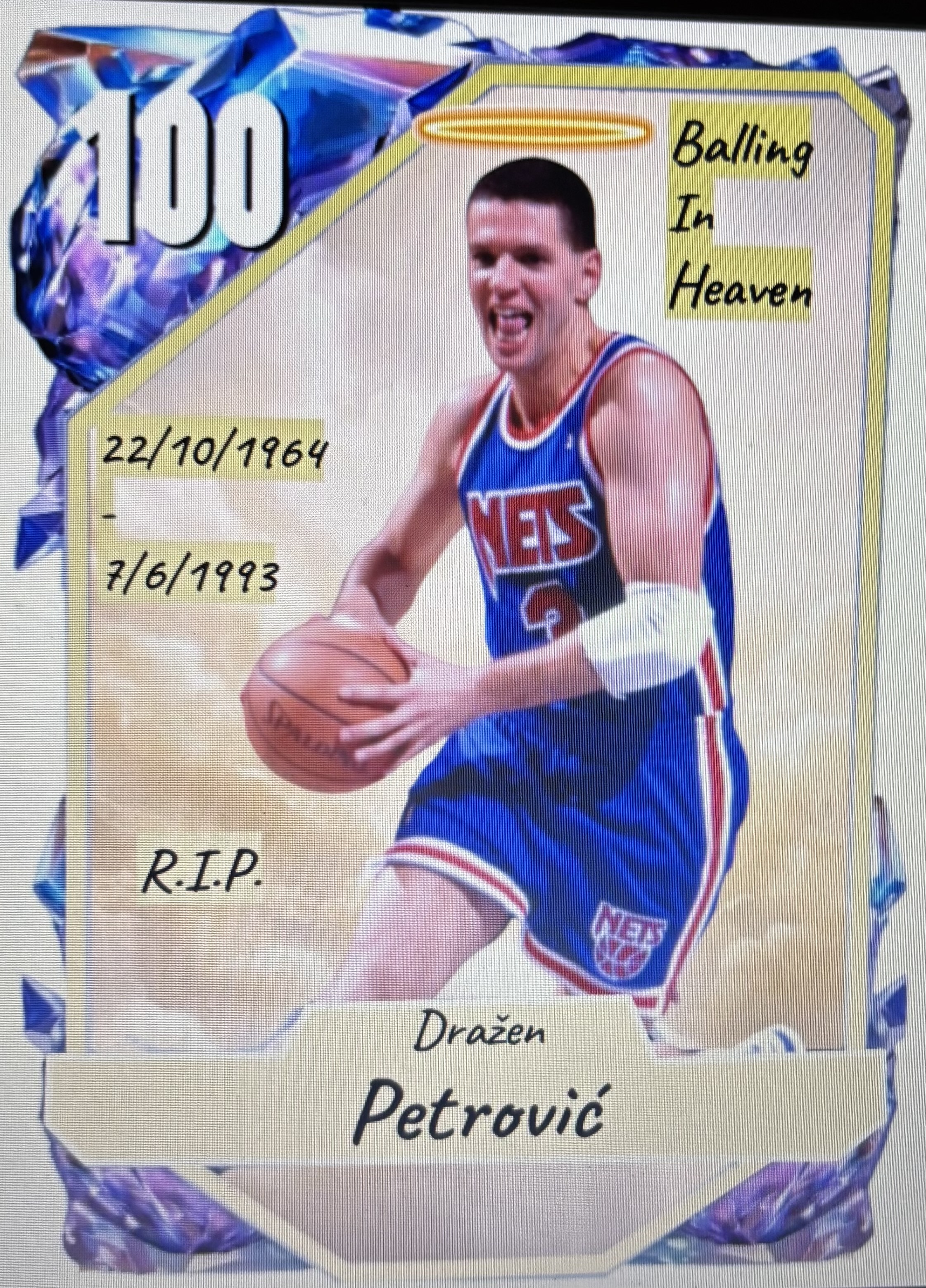 R.I.P. Drazen Petrovic