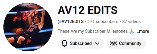 this is my YouTube channel everyone feel free to sub byeeeeeee