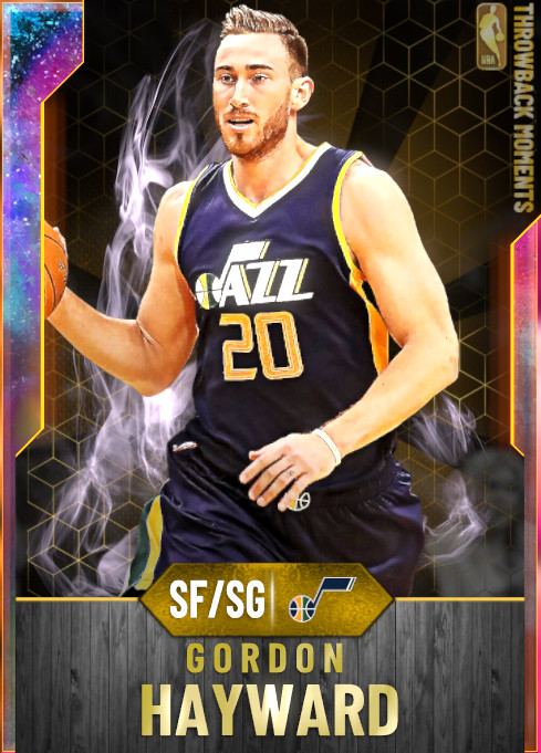 NBA 2K23  2KDB Galaxy Opal Gordon Hayward (98) Complete Stats