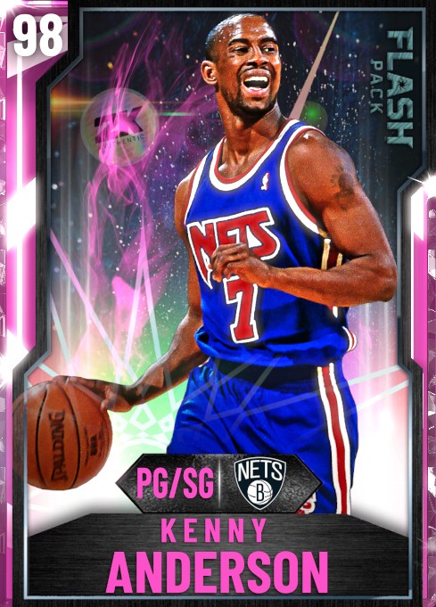 NBA 2K22  2KDB Gold Kenny Anderson (77) Complete Stats