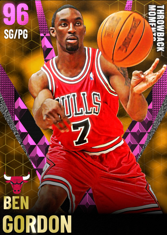 NBA 2K22  2KDB Pink Diamond Ben Gordon (95) Complete Stats