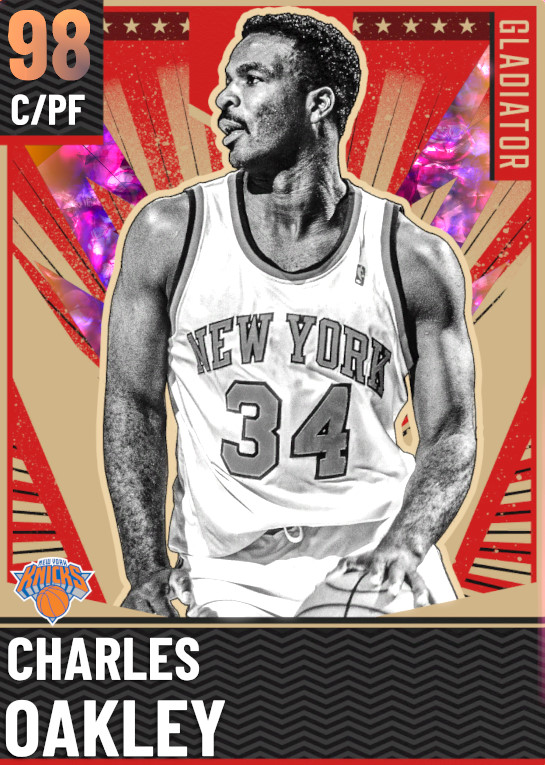 NBA 2K21 | 2KDB Galaxy Opal Charles Oakley (98) Complete Stats