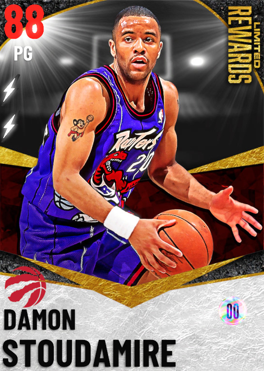 NBA 2K21 | 2KDB Ruby Damon Stoudamire (88) Complete Stats