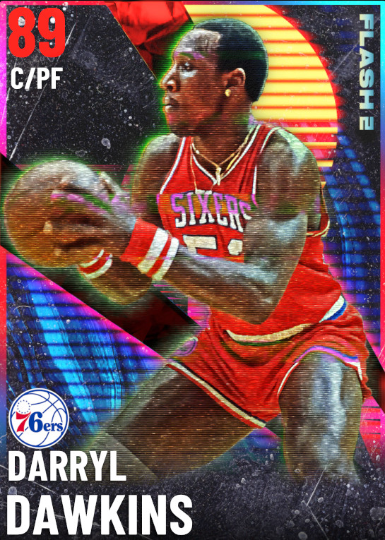 NBA 2K20  2KDB Ruby Darryl Dawkins (89) Complete Stats