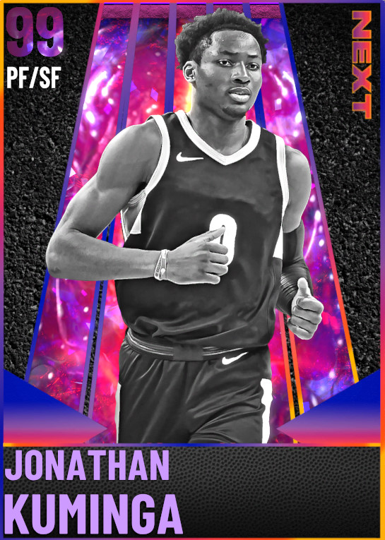 NBA 2K22  2KDB Gold Jonathan Kuminga (79) Complete Stats