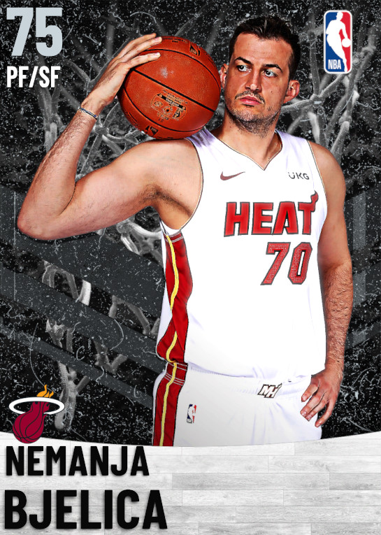 NBA 2K20  2KDB Emerald Nemanja Bjelica (81) Complete Stats