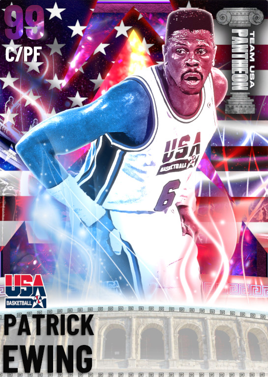 NBA 2K23  2KDB Free Agent Patrick Ewing (95) Complete Stats
