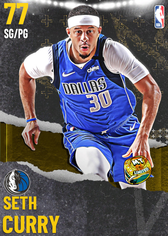 NBA 2K21  2KDB Gold Seth Curry (79) Complete Stats